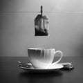 A cup of tea for the laundress Poster och Canvastavla