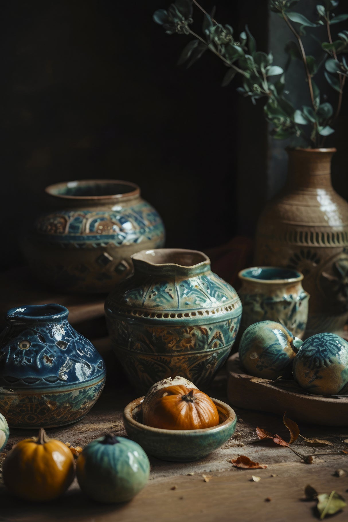 Moroccan Still Life No 2 Poster och Canvastavla