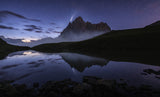 The reflection on the lake Poster och Canvastavla
