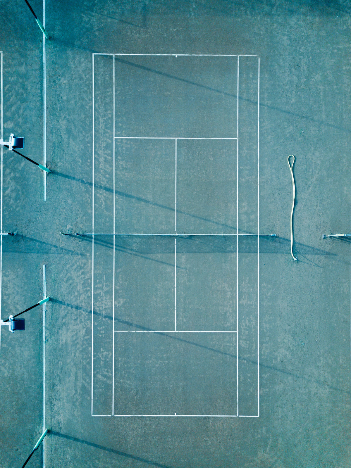 Tennis Court Green 2 Poster och Canvastavla