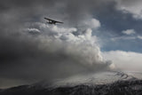 Flying through the ash Poster och Canvastavla