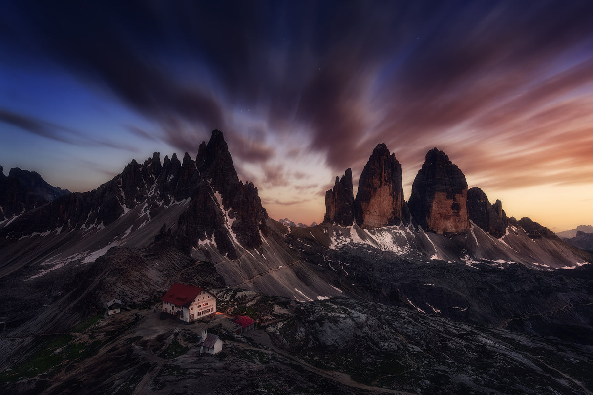 Magic Tre Cime Poster och Canvastavla