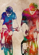 Bikers sport art 52 Poster och Canvastavla