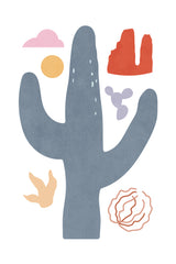 Landscape Shapes 30 Poster och Canvastavla