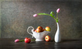 Apples and Tulips Poster och Canvastavla