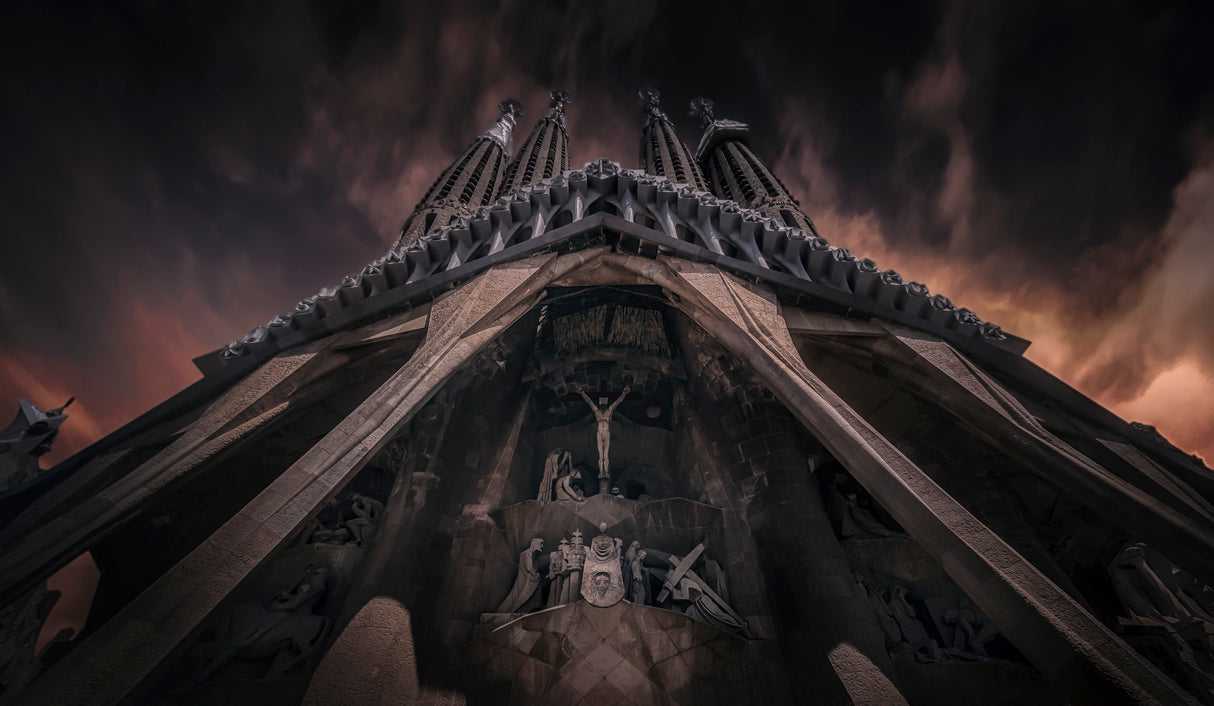 La Sagrada Familía Poster och Canvastavla