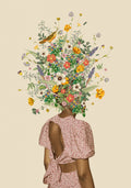 Wildflower bouquet Poster och Canvastavla