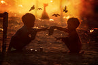 Children from India Poster och Canvastavla