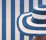Blue and white Poster och Canvastavla