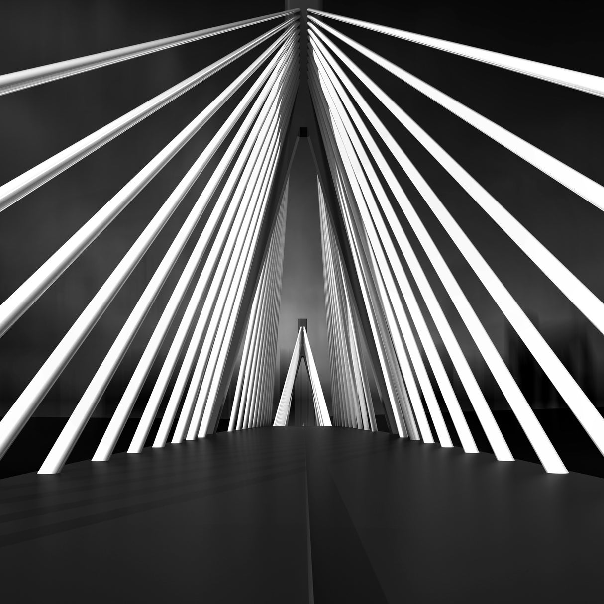 Big String Bridge Poster och Canvastavla