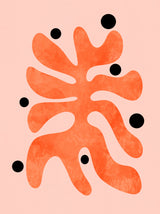 Aquarell Miro Shapes3e Kopie Poster och Canvastavla