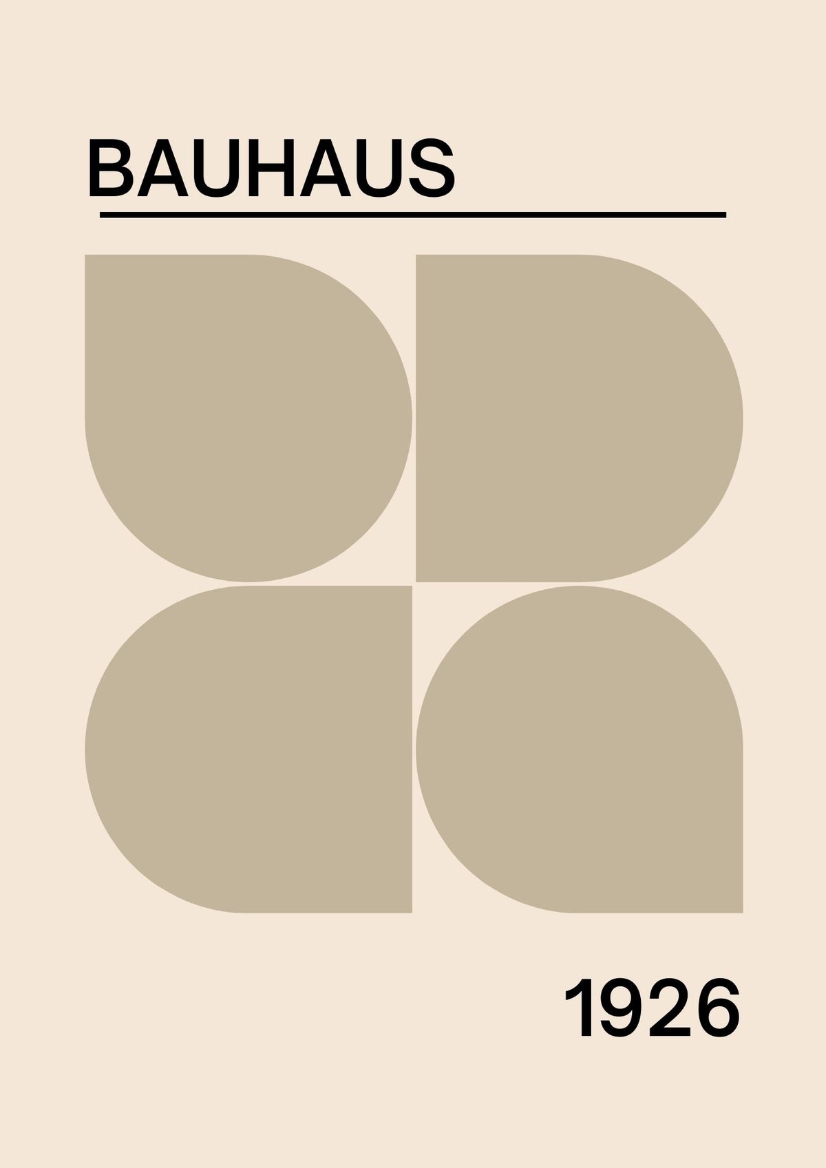 Bauhaus poster