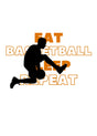 Eat basketball sleep repeat jump poster