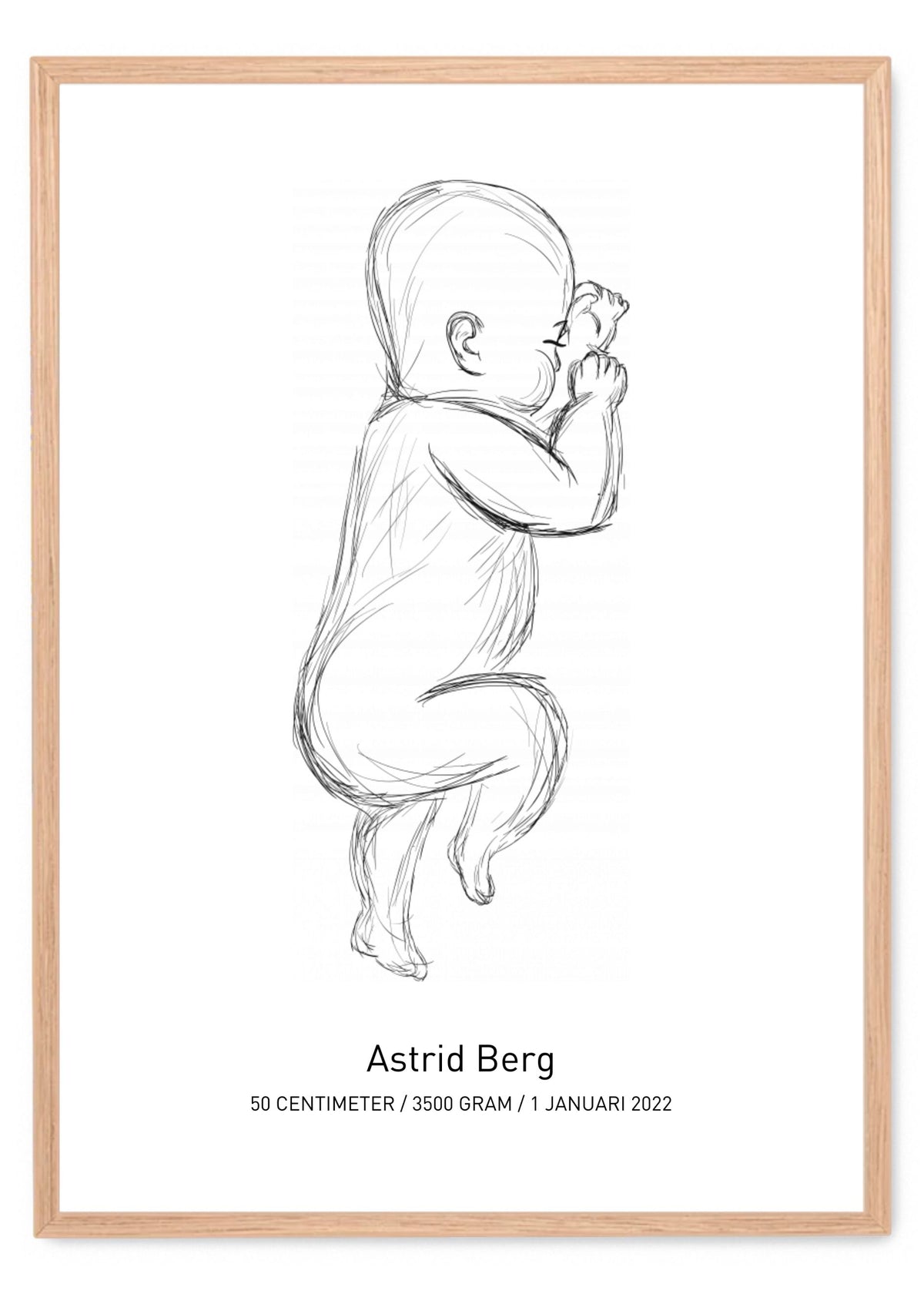 personlig-fodelsetavla-no1 poster