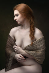 Portrait Of A Redhead Poster och Canvastavla