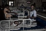 At a hospital in Ghana Poster och Canvastavla