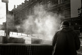 Scenery with steam Poster och Canvastavla