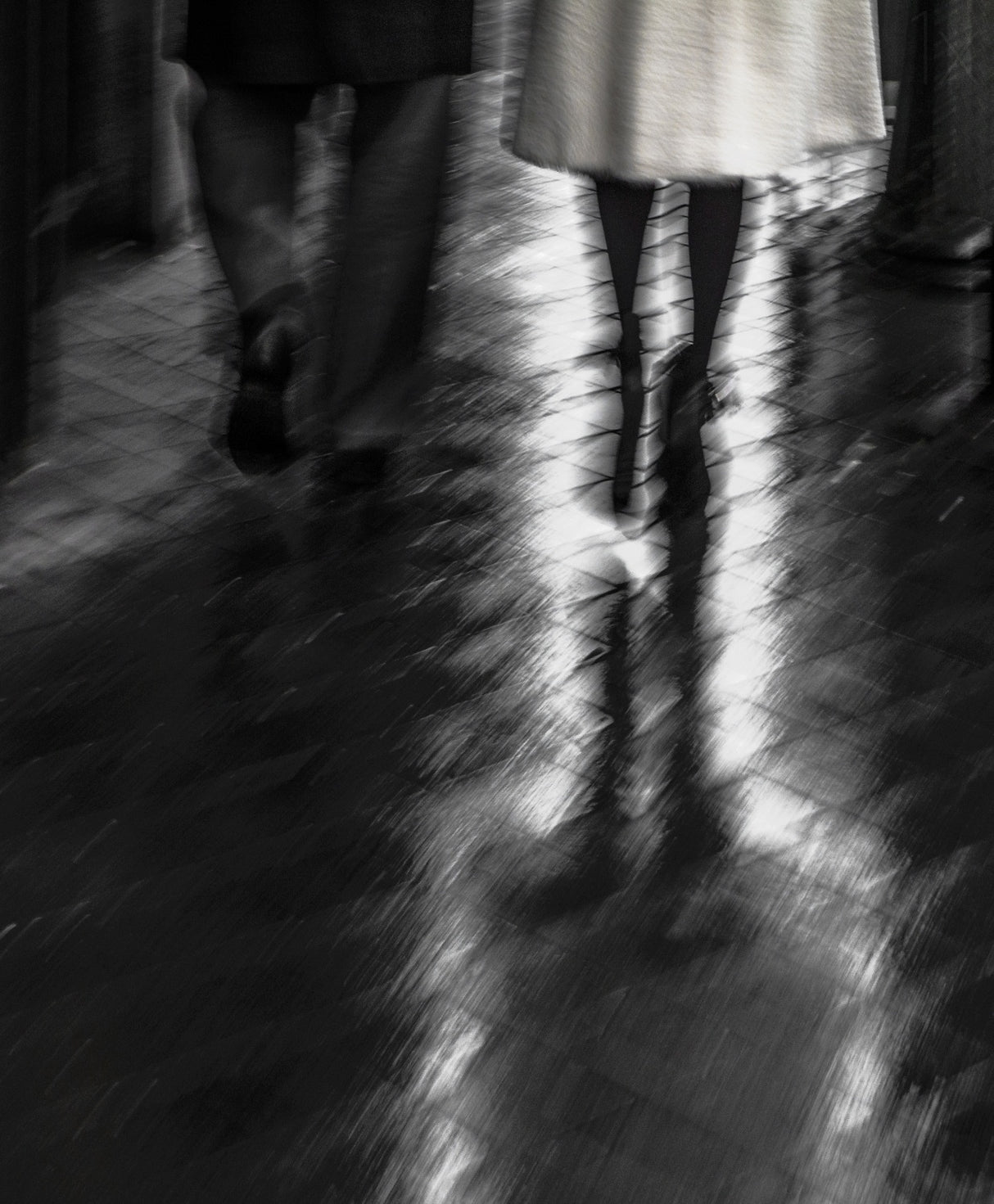 walking in the rain Poster och Canvastavla