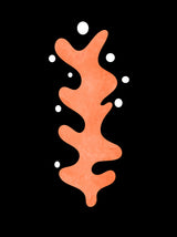 Aquarell Miro Shapes4 Kopie Poster och Canvastavla