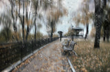 Autumn park Poster och Canvastavla