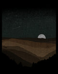 Moonrise Poster och Canvastavla