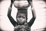 Being too much... Benin (black &amp; white version) Poster och Canvastavla