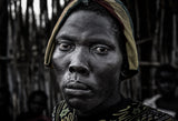 Laarim tribe man - South Sudan Poster och Canvastavla