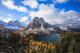 Sunburst Peak Sunrise Poster och Canvastavla