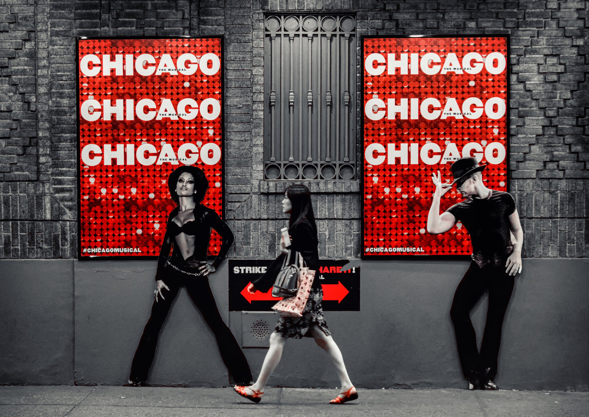 CHICAGO Poster och Canvastavla