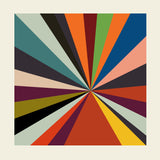 Faces Stripes Minimal Poster och Canvastavla
