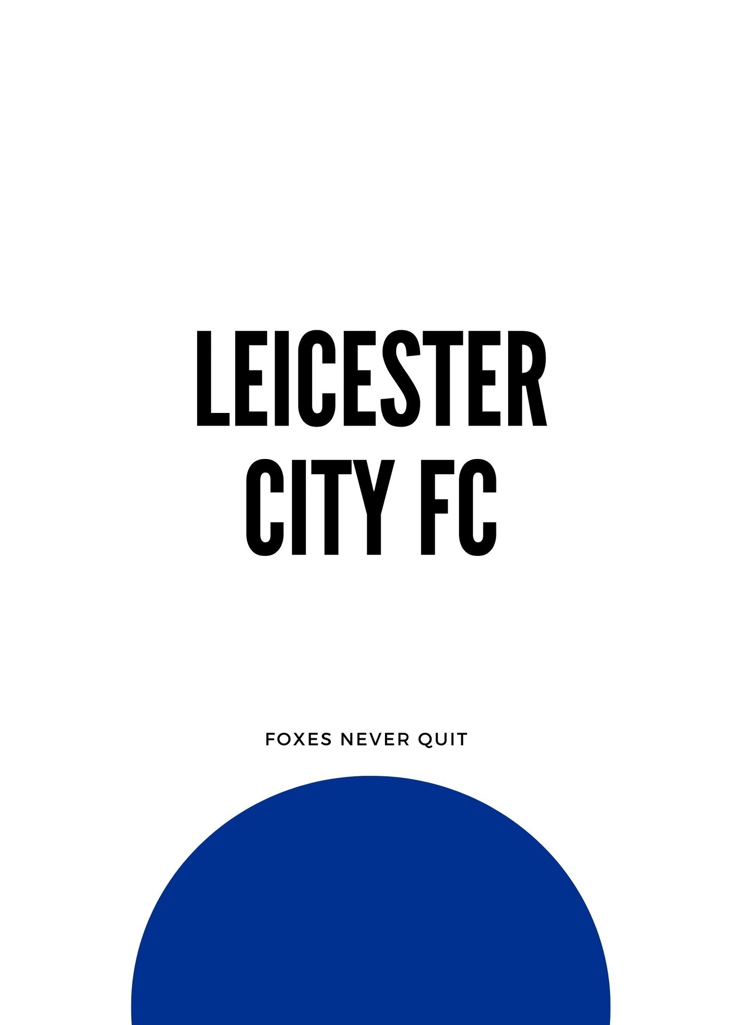 Leicester poster