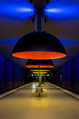 West Friedhof Subway Station, Munich Poster och Canvastavla
