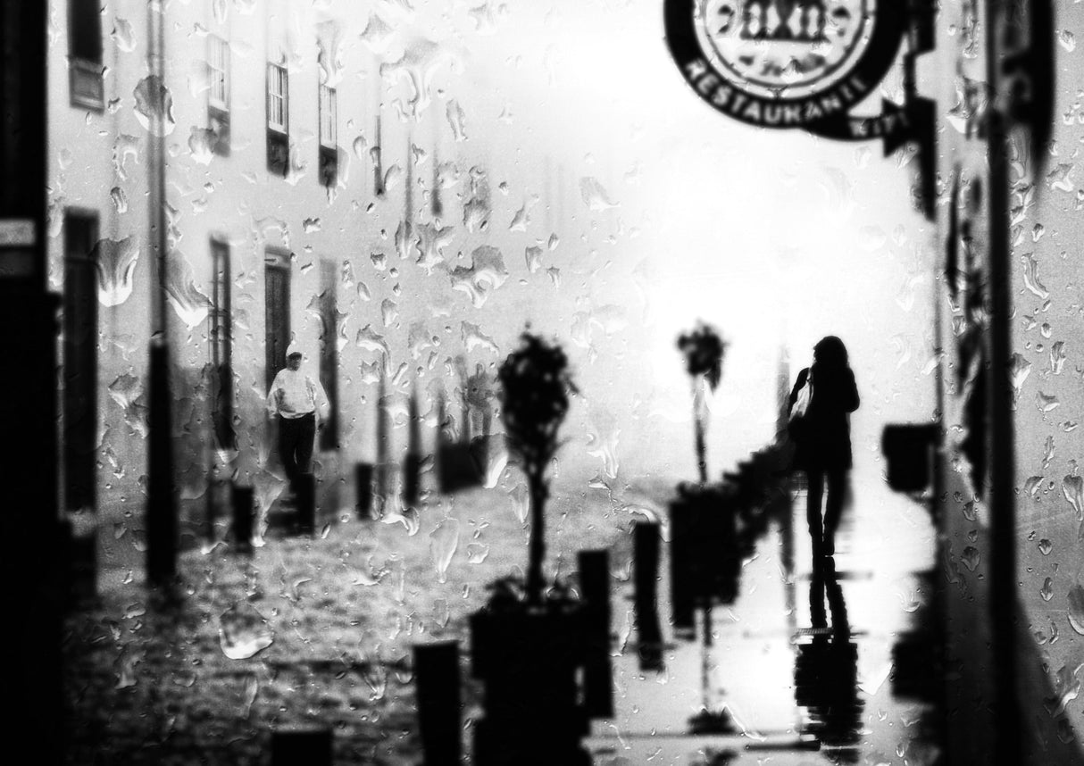 Rainy days Poster och Canvastavla
