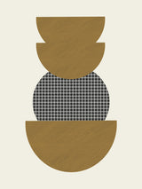 Sphere and Semi Spheres Poster och Canvastavla