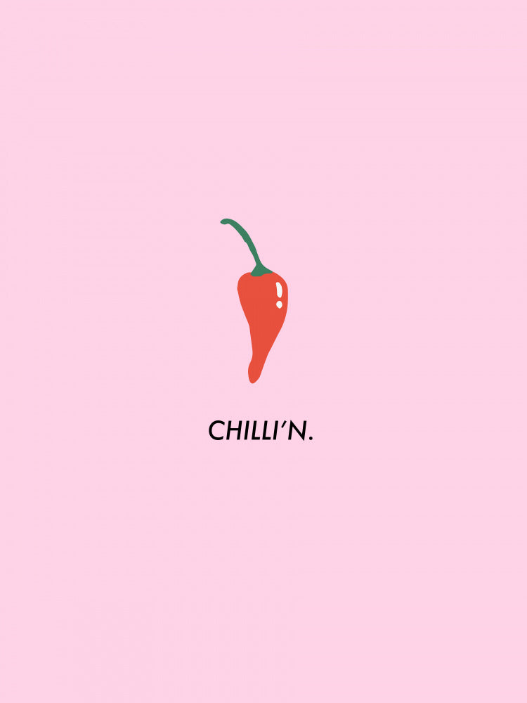 Chilli'n Poster Kitchen poster eller kökstavla