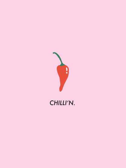 Chilli'n Poster Kitchen poster eller kökstavla
