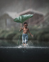 Rain and happiness Poster och Canvastavla