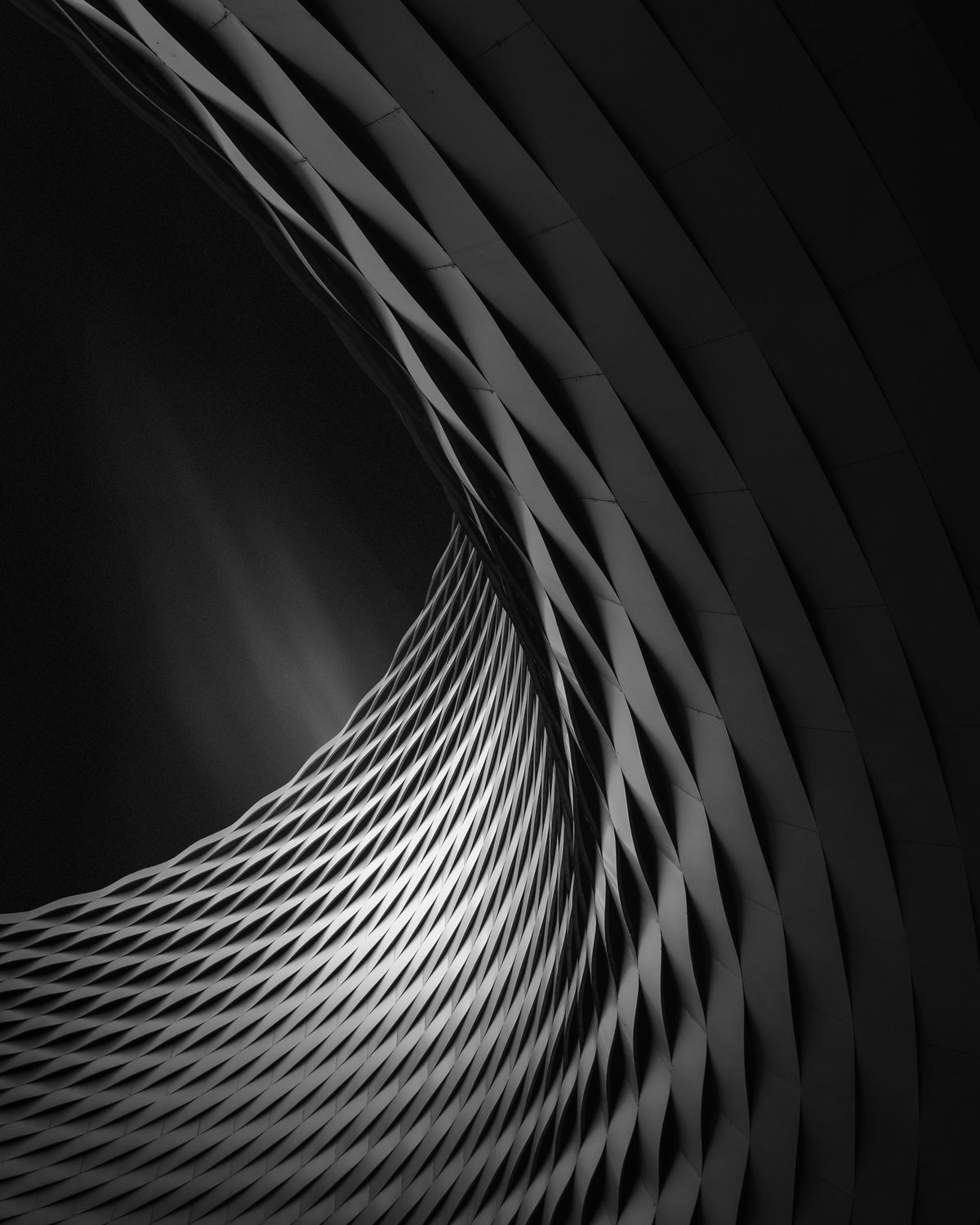 Concave Light I Poster och Canvastavla