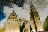 Toledo Cathedral Reflection Poster och Canvastavla