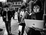 Shibuya Street - TOKYO 2017 Poster och Canvastavla