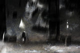 The cyclist Poster och Canvastavla