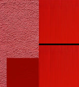 Red on red - Los Angeles California Poster och Canvastavla