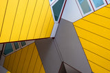 Yellow houses 3 Poster och Canvastavla