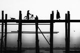 U Bein Bridge Poster och Canvastavla