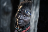 Jiye tribeswoman Poster och Canvastavla