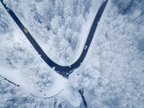 The snow plow Poster och Canvastavla