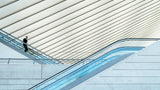 the escalators Poster och Canvastavla