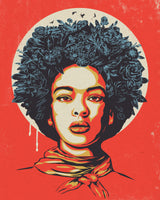 Flower power Poster och Canvastavla