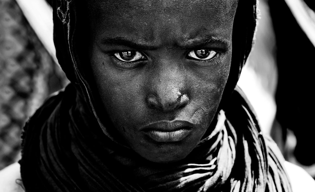 Surma tribe boy - Ethiopia Poster och Canvastavla