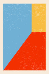 Minimal Abstract Shapes Series #10 Poster och Canvastavla